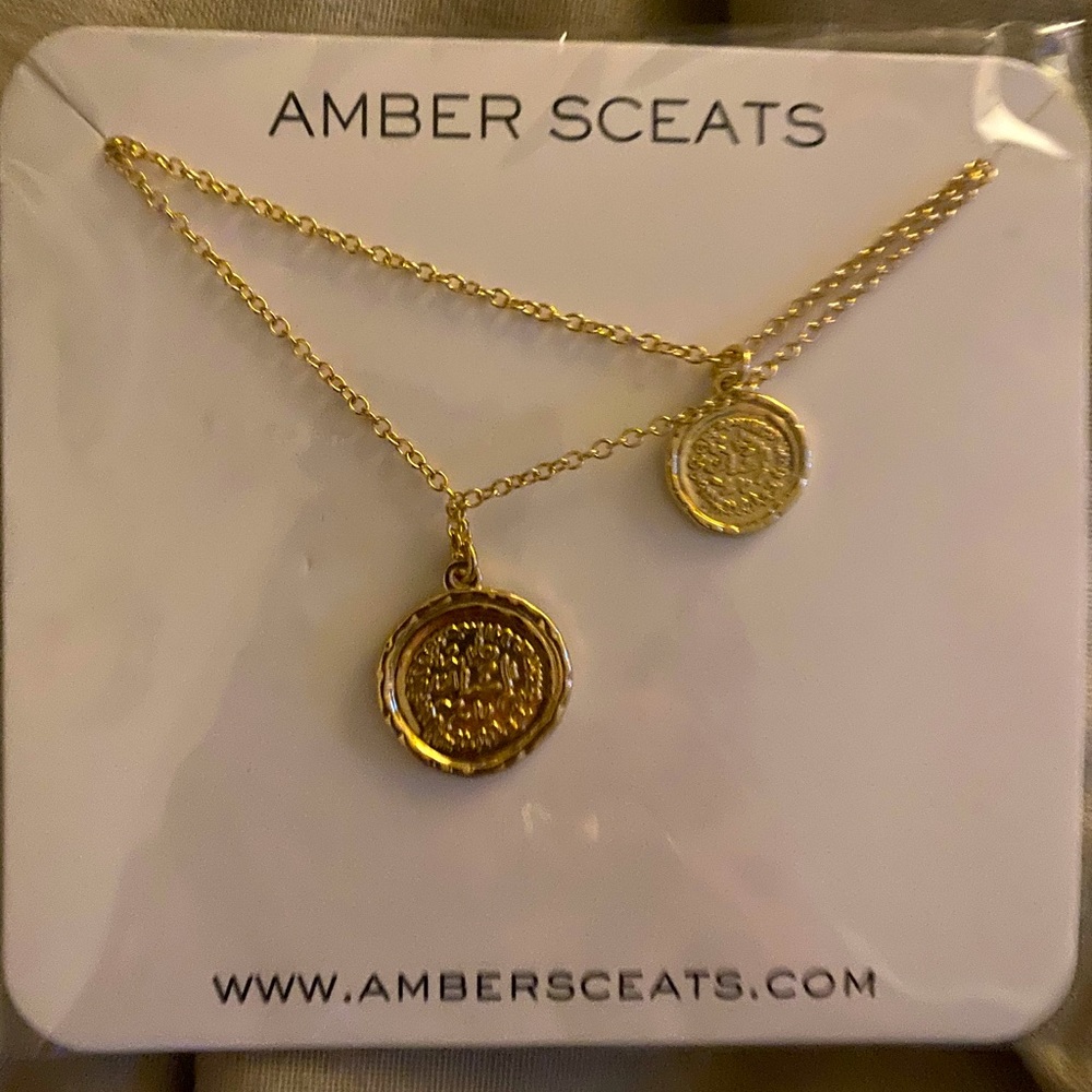 Amber sceats necklace